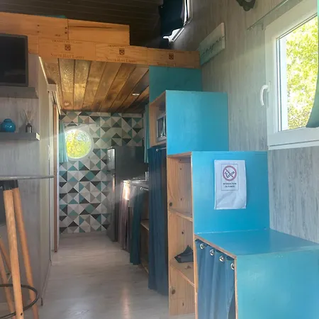La Tiny House Luna Campo de lujo Villefranche-de-Lonchat
