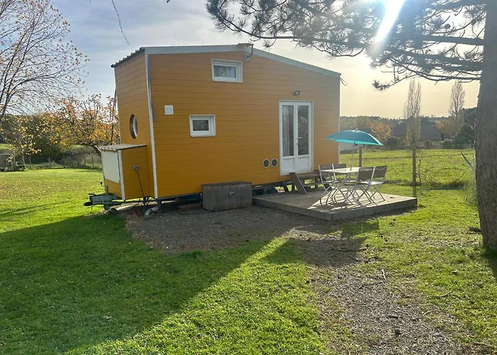 La Tiny House Luna Campo de lujo Villefranche-de-Lonchat
