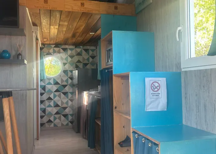 La Tiny House Luna Campo de lujo Villefranche-de-Lonchat